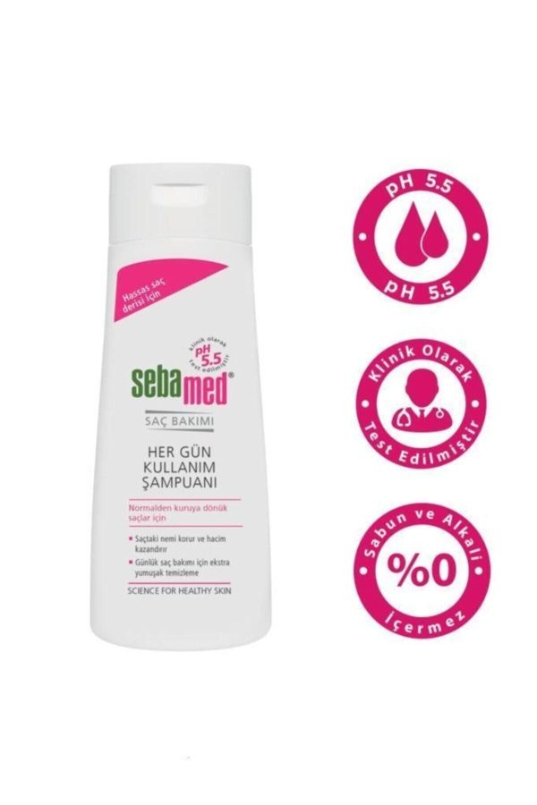 شامپو اورجینال برند Sebamed مدل Daily Care Shampoo 200 ml کد 409986839 - Image 2