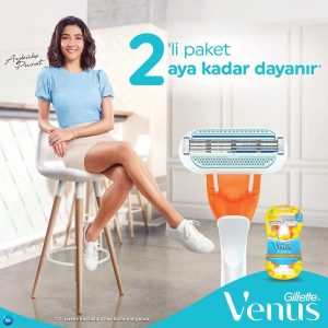 ژیلت و ریش تراش اورجینال برند Gillette venus مدل Riviera 6’lı (2×3) کد 673473860