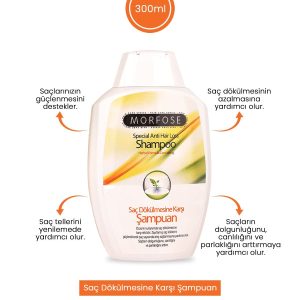 شامپو اورجینال برند Morfose مدل Anti-Hair Loss Shampoo 300 ml کد 7031944