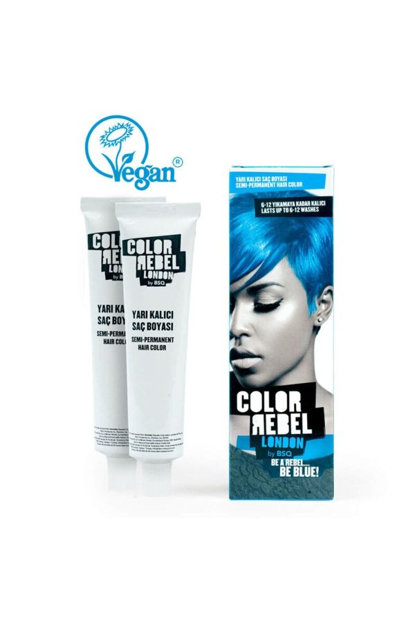 رنگ مو اورجینال برند Color rebel مدل Mavi Saç Boyası 100 Ml کد 362881537 - Image 2