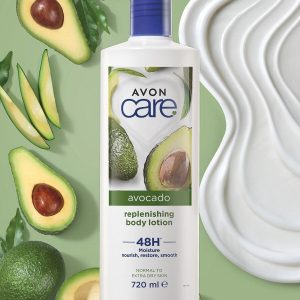 کرم بدن اورجینال برند Avon مدل Avocado Oil Body Lotion 720ml کد 674357402