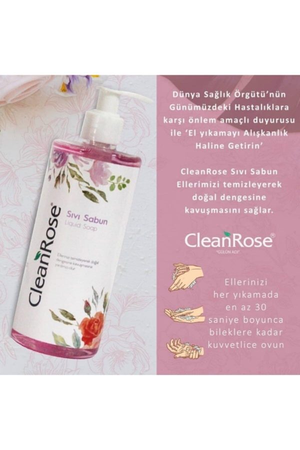 صابون مایع اورجینال برند Clean rose کد 110659133 - Image 2