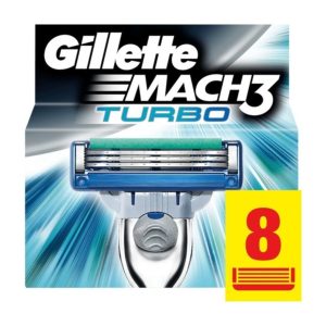 ژیلت و ریش تراش اورجینال برند Gillette مدل Mach3 Turbo کد 31324711