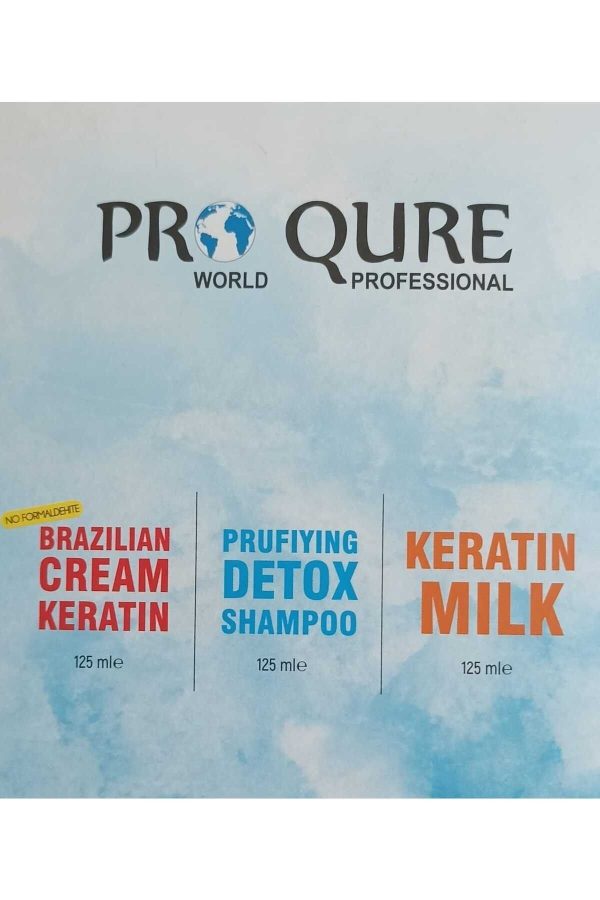 ست مراقبت از مو اورجینال برند Proqure مدل SAÇ TOPARLAYICI BAKIM SETİ 3'LÜ کد 739874603 - Image 2