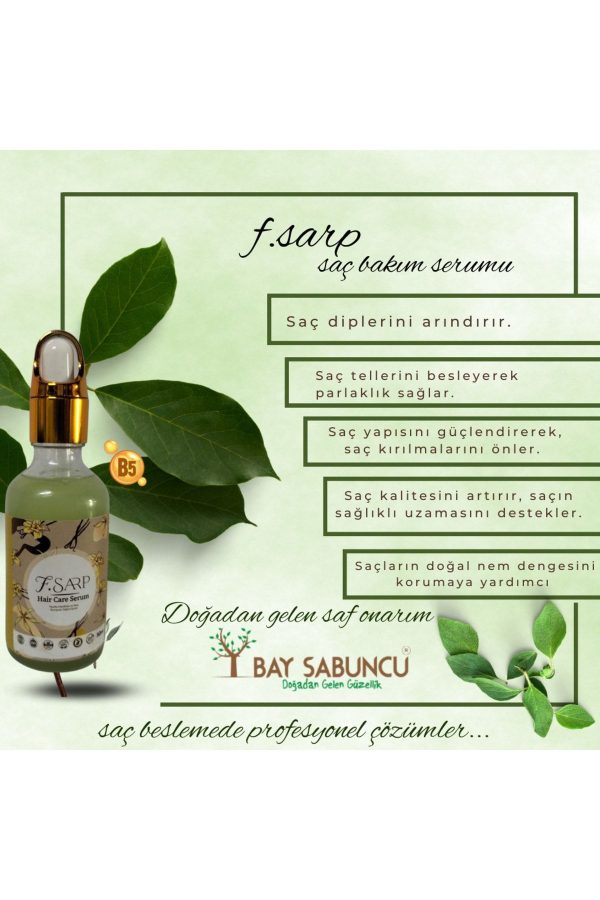 روغن و سرم مو اورجینال برند Bay sabuncu مدل Fsarp Hair Care Serum کد 735057334 - Image 2