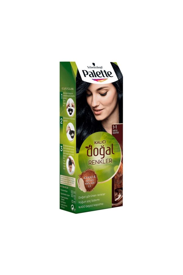 رنگ مو اورجینال برند Palette مدل Permanent Natural Hair Dye کد 337996738 - Image 2
