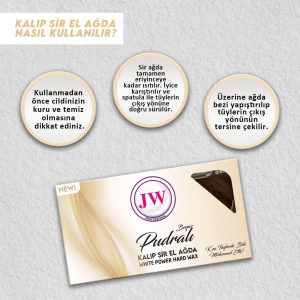 موم اورجینال برند Jw مدل Kalıp Ağda Talk Pudralı 500gr کد 736319068