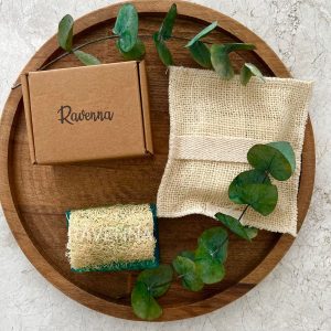 صابون جامد اورجینال برند Ravenna مدل Natural loofah handmade ocean soap کد 338960428