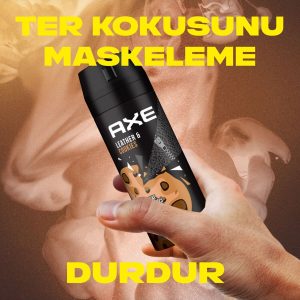 دئودورانت اورجینال برند Axe مدل Leather & Cookies کد 737049650