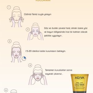 ماسک صورت اورجینال برند Agiva کد 80189034