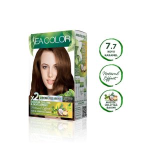 رنگ مو اورجینال برند Sea color مدل Koyu Karamel کد 239612621
