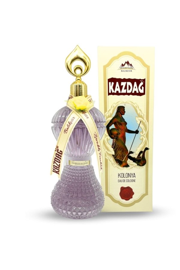 ادکلن اورجینال برند Kazdag مدل Dekoratif Çizgili Cam Şişe کد 750372194 - Image 2