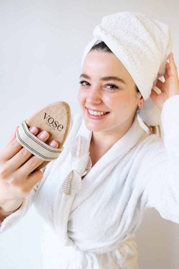 برس سلولیت اورجینال برند Vose مدل 100% Natural Horsehair Cellulite Brush کد 50401184 - Image 2