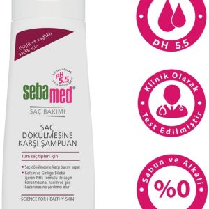 فوم مو اورجینال برند Sebamed مدل Anti-Hair Loss Shampoo 400 ml کد 132321977