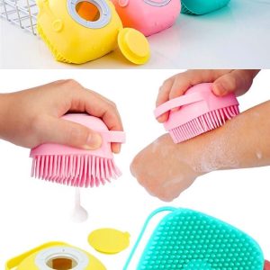 فیس براش اورجینال برند Pazariz مدل Hazneli Silikon Peeling Duş Fırçası کد 129504003