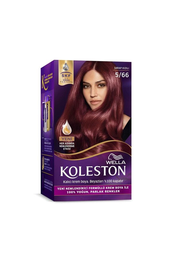 رنگ مو اورجینال برند Wella مدل 5/66 کد 213090328 - Image 2