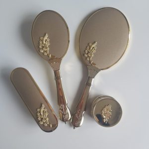 برس و شانه مو اورجینال برند Alyans مدل Bridal Trousseau Mirror Comb Set کد 264123354