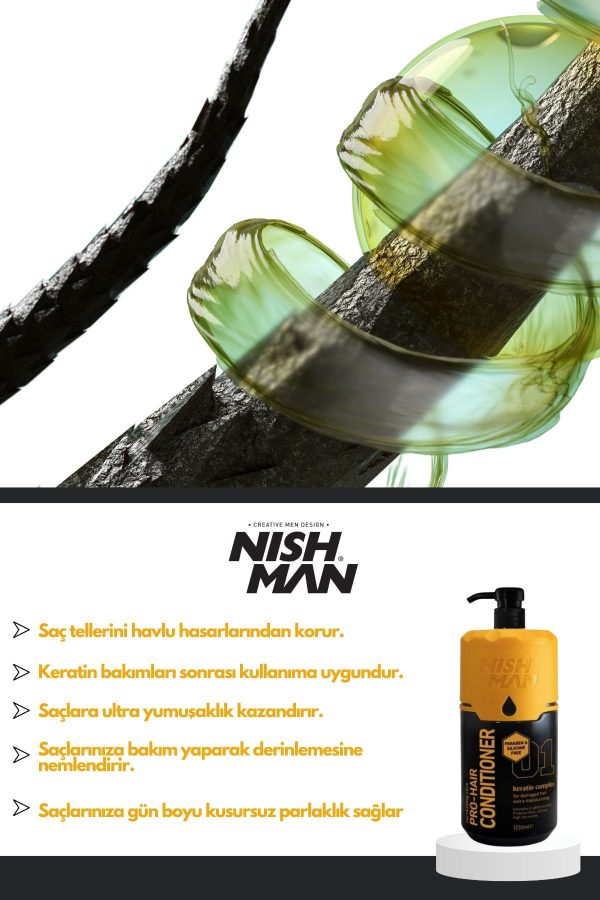 کرم مو اورجینال برند Nishman کد 462753810 - Image 2