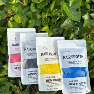 ویتامین مو اورجینال برند Renovare مدل Hair Protein Black 200 Gr کد 738436299