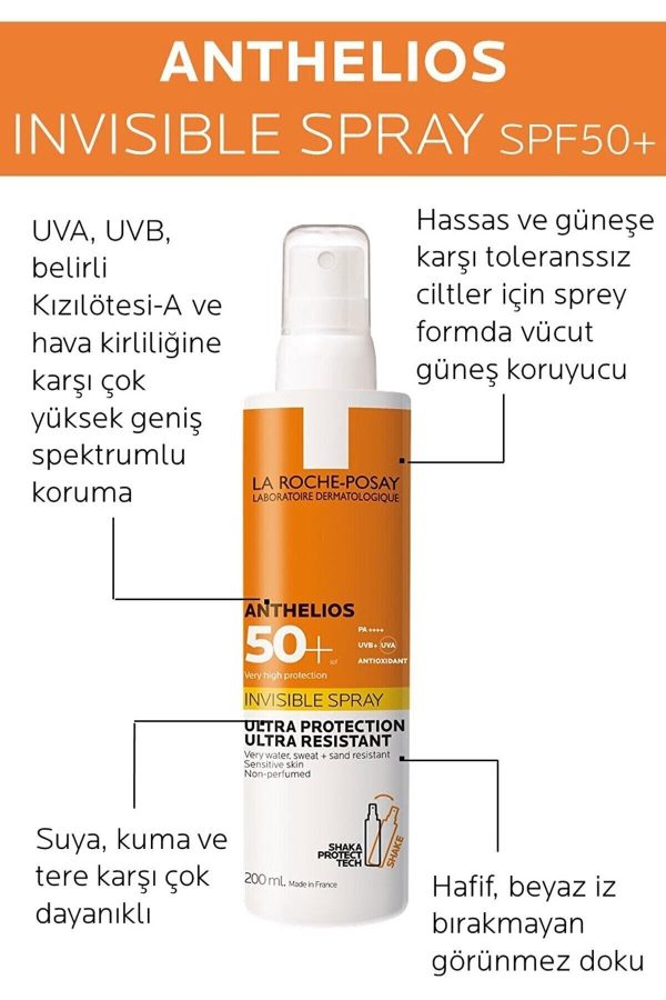 ست ضد آفتاب اورجینال برند La roche posay مدل Invisible Texture Sunscreen Care Set کد 109736974 - Image 2