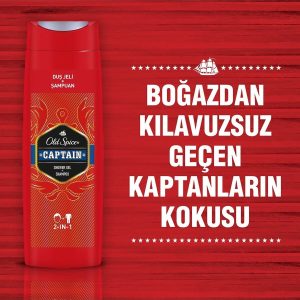 شامپو اورجینال برند Old spice مدل Captain X 2 کد 36490555