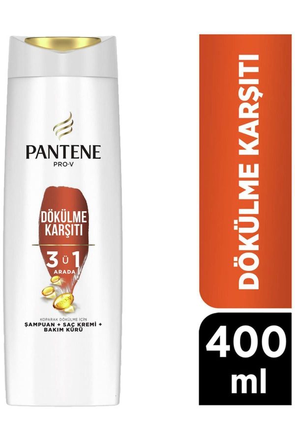شامپو اورجینال برند Pantene مدل 3-in-1 Anti-Hair Loss Shampoo, 400ml کد 301697896 - Image 2