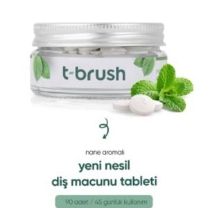 خمیر دندان اورجینال برند Tbrush مدل Aromalı Diş Macunu Tableti Florürlü کد 54495950 4 2 org zoom 8671