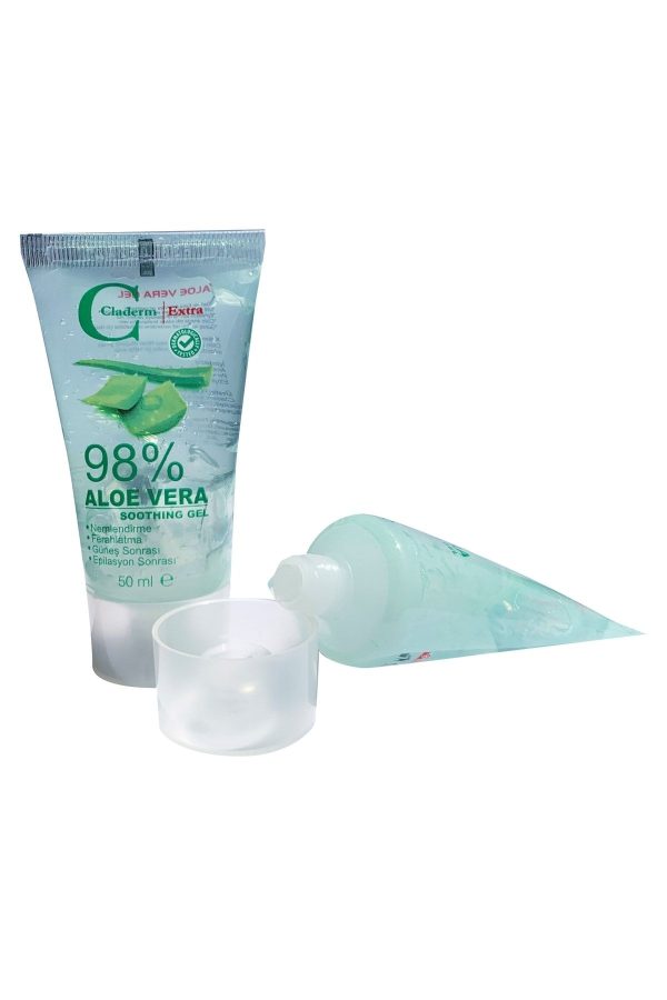 ماسک صورت اورجینال برند Claderm مدل Aloe Vera Jel 50Ml کد 345429056 - Image 2