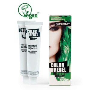 رنگ مو اورجینال برند Color rebel مدل Yeşil Saç Boyası 100 Ml کد 350122687