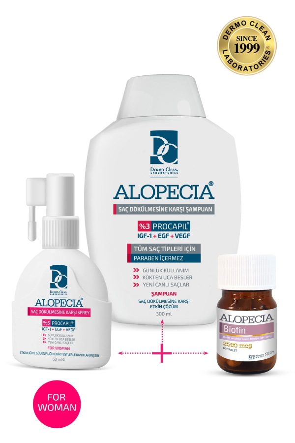 ست مراقبت از مو اورجینال برند Alopecia کد 86921764 - Image 2