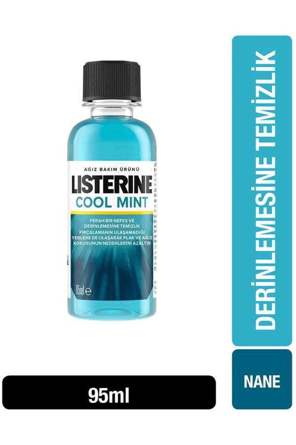 دهانشویه اورجینال برند Listerine مدل Cool Mint Mouthwash 95 Ml کد 302368672 - Image 2