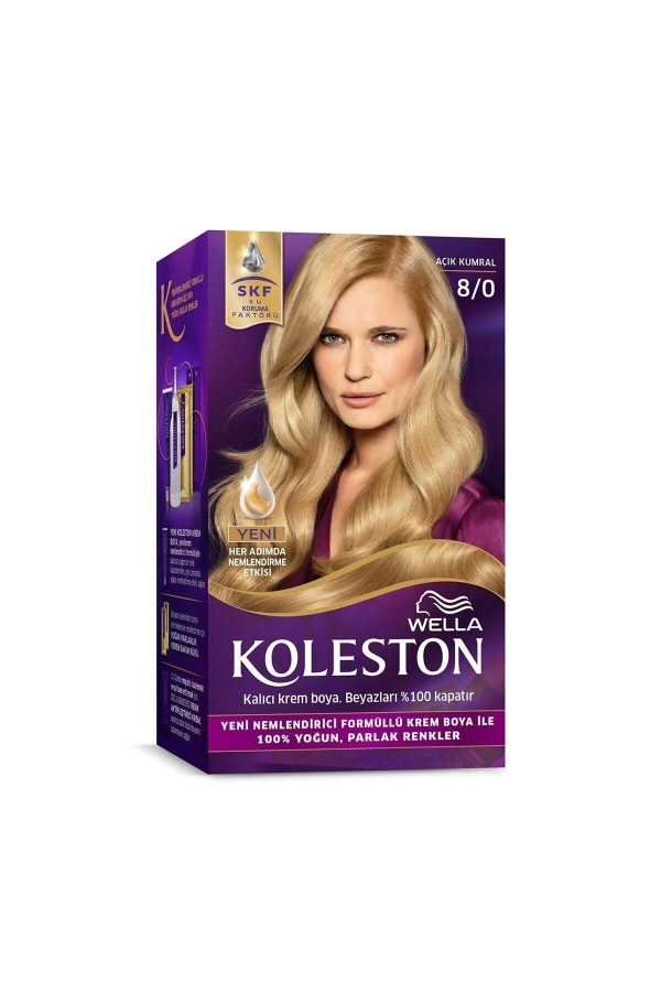 رنگ مو اورجینال برند Wella مدل Light Blonde 80 کد 114125053 - Image 2