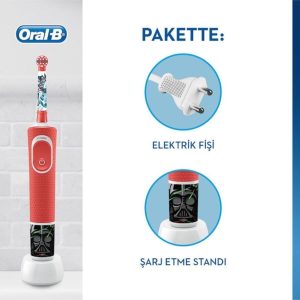 مسواک برقی اورجینال برند Oral b مدل D100 Star Wars Özel Seri کد 127970872