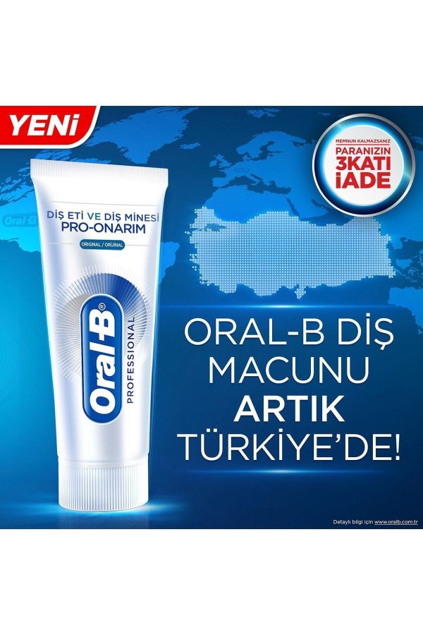 خمیر دندان اورجینال برند Oral b کد 39941030 - Image 3