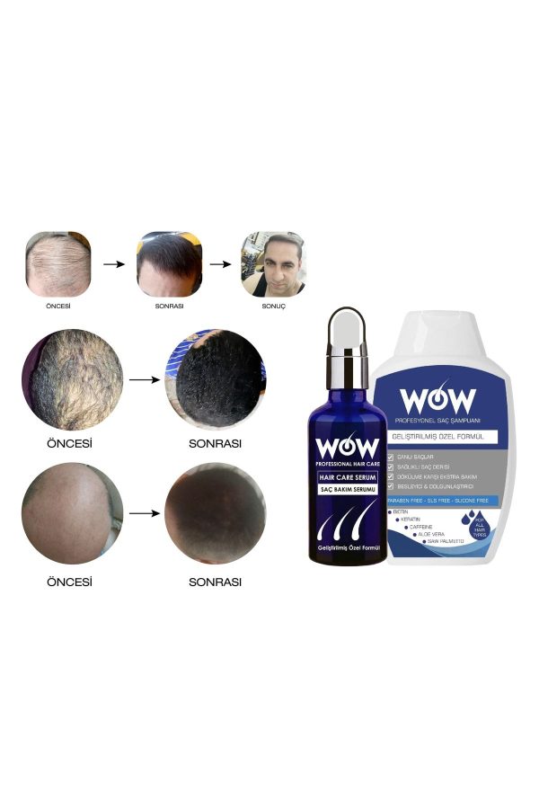 روغن و سرم مو اورجینال برند Wowhaircare مدل Hair Serum 3 Pack کد 450618108 - Image 3