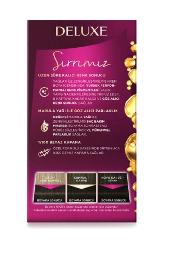 رنگ مو اورجینال برند Palette مدل DELUXE SAÇ BOYASI کد 735091628 - Image 3