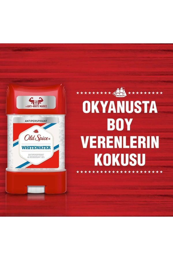 دئودورانت اورجینال برند Old spice مدل Clear Jel 70 ml Whitewaterx2 کد 35820584 - Image 4
