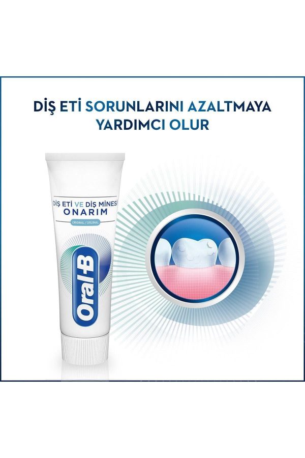 خمیر دندان اورجینال برند Oral b کد 39941030 - Image 5