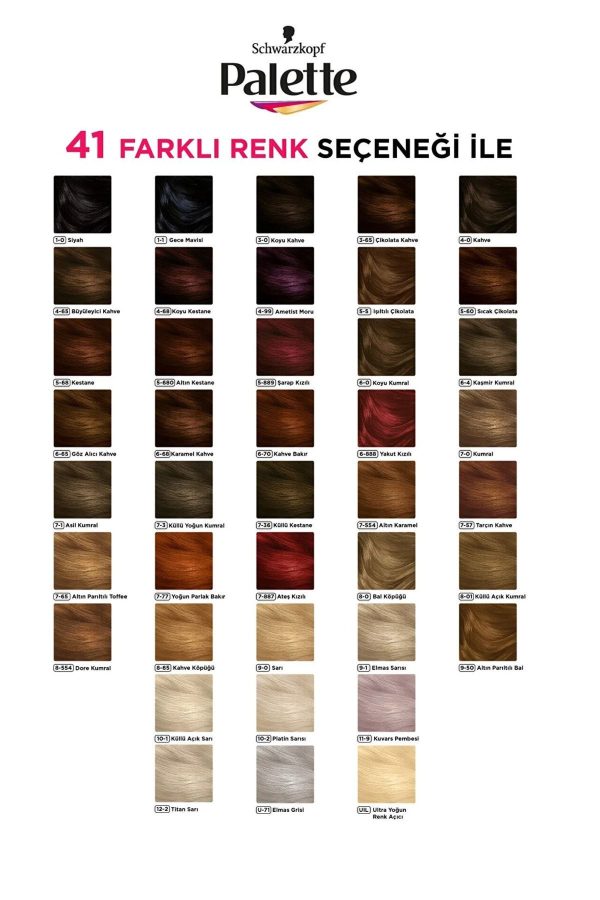 رنگ مو اورجینال برند Palette مدل DELUXE SAÇ BOYASI کد 735091628 - Image 6