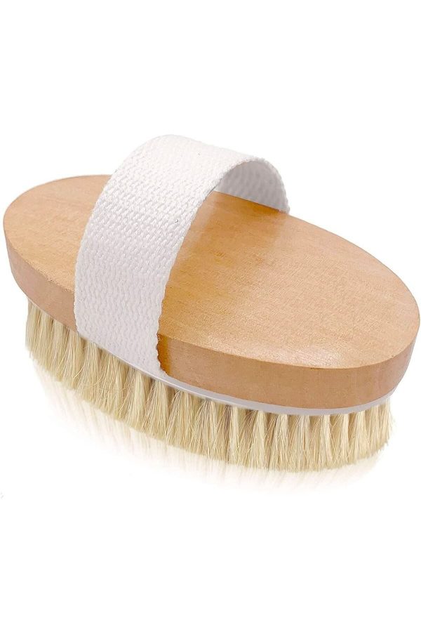 برس سلولیت اورجینال برند Obrigado مدل Natural Horsehair Cellulite Brush کد 823599628 - Image 2