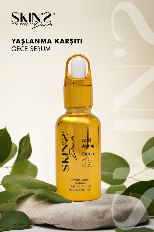 سرم پوست اورجینال برند Skins derm مدل Anti-aging serum کد 623378559 - Image 3