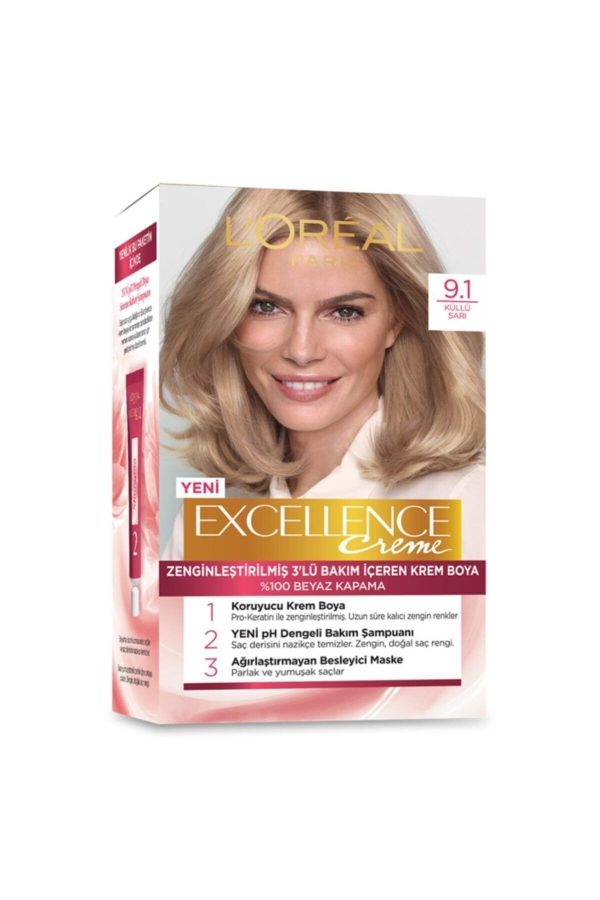 فوم مو اورجینال برند Excellence مدل Creme Hair Color کد 132755196