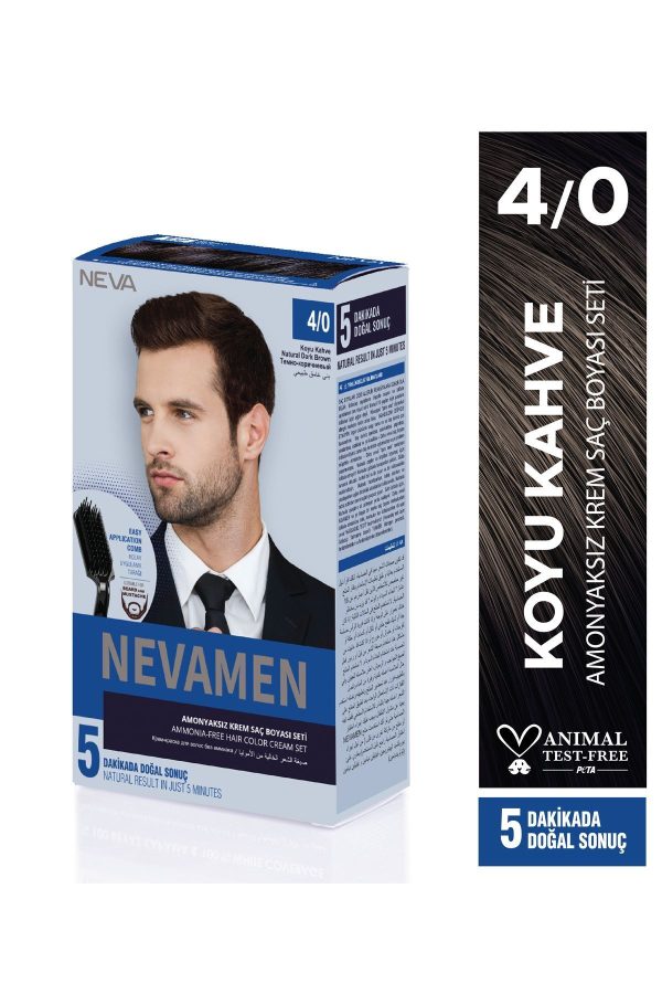 رنگ مو اورجینال برند Neva men مدل 40 کد 4800983