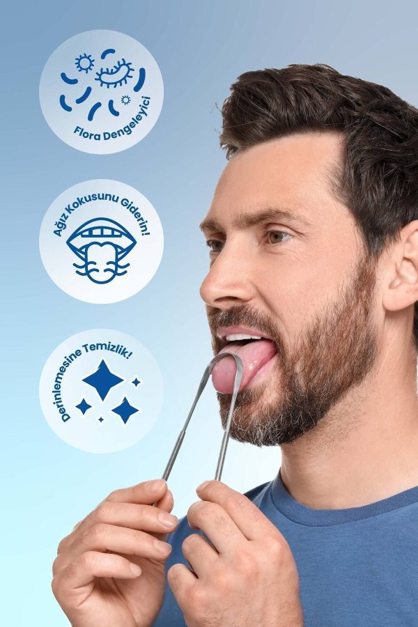 شوینده زبان اورجینال برند Probident مدل 2-in-1 Tongue Cleaner کد 752690774 - Image 2