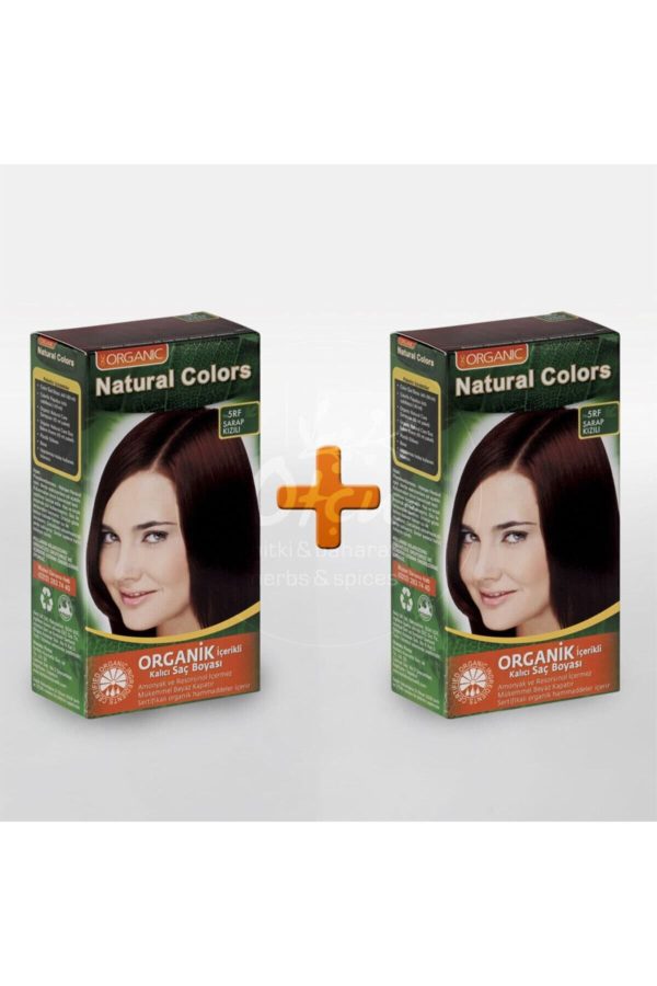 رنگ مو اورجینال برند Natural colors مدل 1+1 5rf Şarap Kızılı کد 86052599