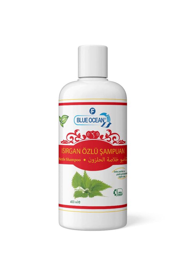 شامپو اورجینال برند Blue ocean مدل 400 ml Nettle Oil Shampoo کد 52570212