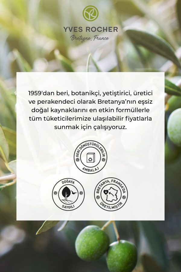 صابون جامد اورجینال برند Yves rocher مدل Ferahlatıcı Zeytin Turunç - 80g کد 810080981 - Image 8