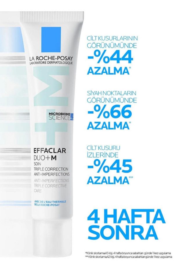 کرم صورت اورجینال برند La roche posay مدل Effaclar Duo+M کد 829638729 - Image 4