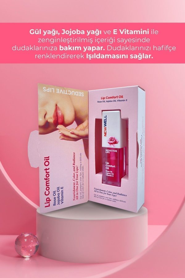 کرم لب اورجینال برند New well مدل Lip Comfort Oil 5 ML کد 807274870 - Image 2