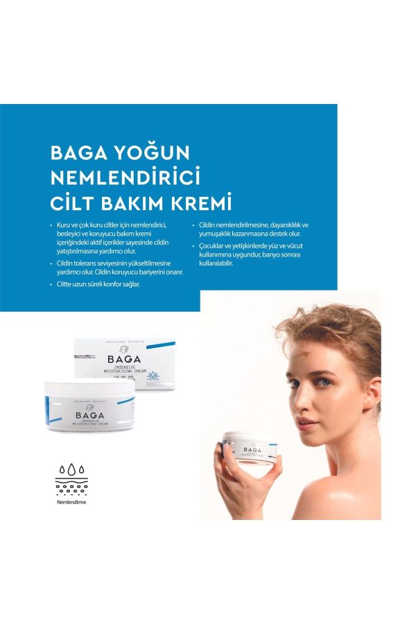 کرم بدن اورجینال برند Baga مدل Intensive Moisturizing Facial Cream کد 344056230